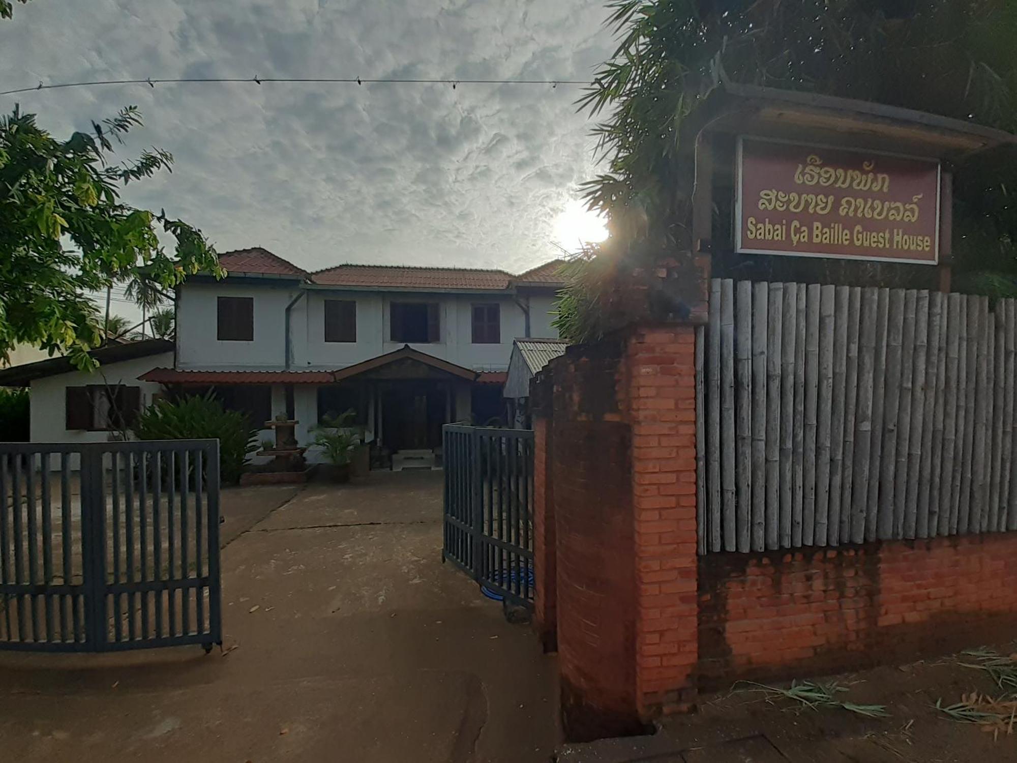 Sabai Ca Baille Guesthouse Pakse Dış mekan fotoğraf
